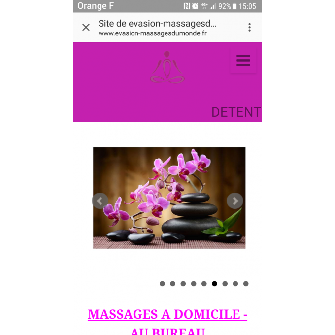 Massage Dos / Jambes